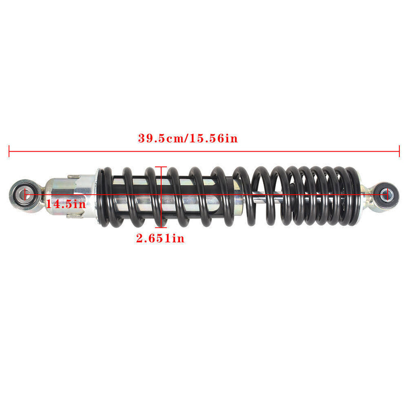 DURAFORCE 2 x NEW FRONT SHOCKS 1987-2006 Yamaha Banshee ATV springs BLACK
