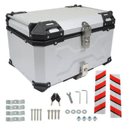 DURAFORCE 65L Motorcycle Trunk Tour Tail Box Scooter Waterproof Luggage Storage Top Case