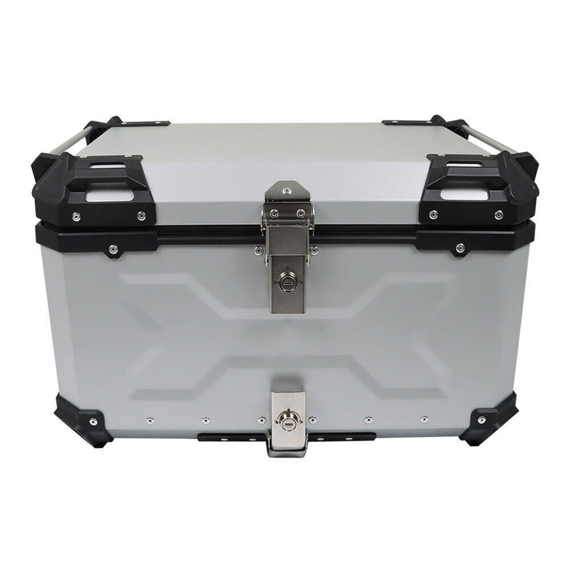 DURAFORCE 65L Motorcycle Trunk Tour Tail Box Scooter Waterproof Luggage Storage Top Case