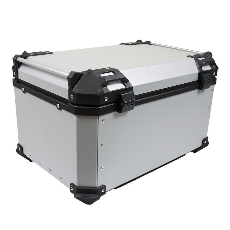 DURAFORCE 65L Motorcycle Trunk Tour Tail Box Scooter Waterproof Luggage Storage Top Case