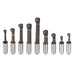 DURAFORCE 2" Boring Head (7/8-20) With MT2 Shank and 9Pcs 1/2" Shank Boring Bar Set