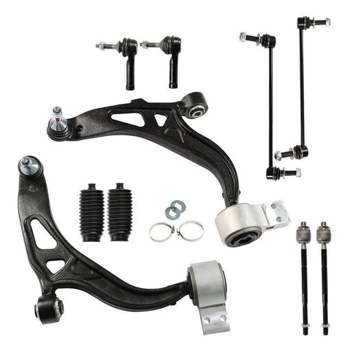 DURAFORCE Control Arms Tie Rod End Link Suspension Kit For 2011-2017 Ford Explorer