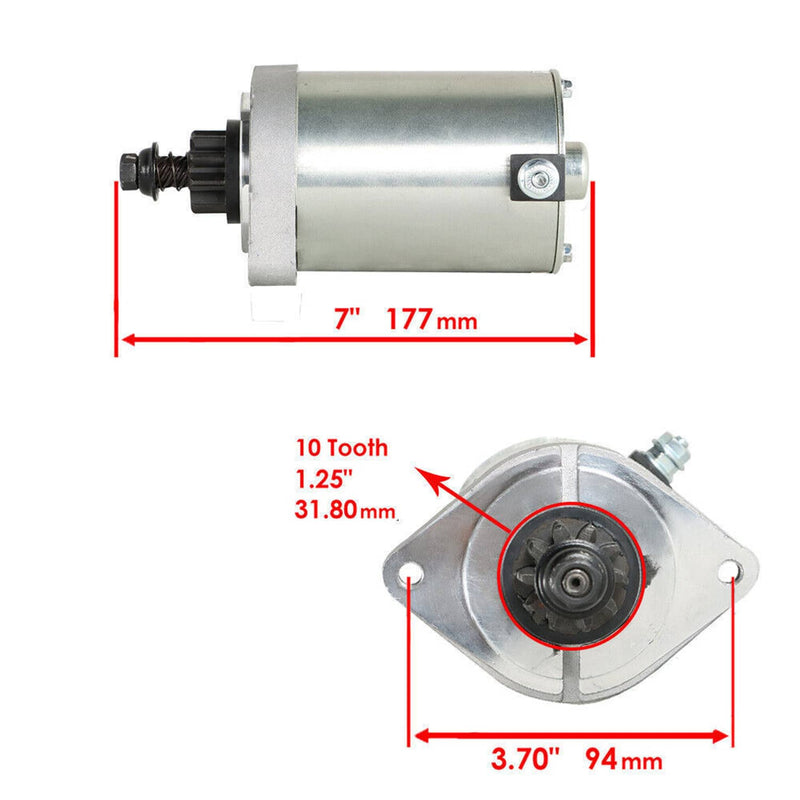 DURAFORCE For Kawasaki 21.5-24Hp FR651V FR691V FR730V FS481V Zero Turn Mower Starter Motor