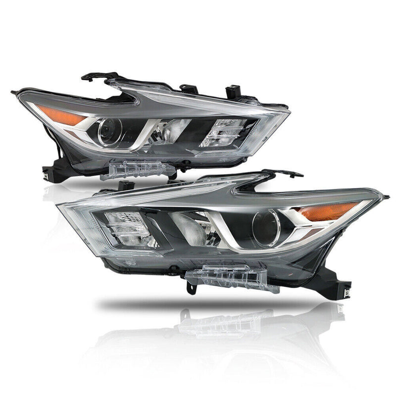 DURAFORCE Left+Right Headlight For 2016-2018 Nissan Maxima Full LED 260604RF4B