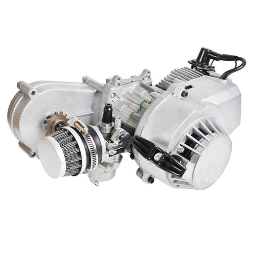 DURAFORCE 2-Stroke 49CC Complete Engine Motor With Gear Box For ATV Dirt Bike Scooter