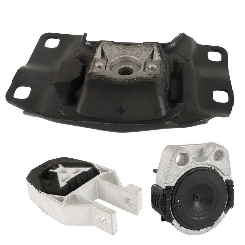 DURAFORCE 3Pcs Engine Motor & Transmission Mount For 2012-2018 Ford Focus 2.0L
