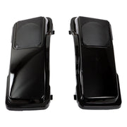 DURAFORCE For 1994-2013 Touring Saddlebags Pair 6×9" Speaker Lids Vivid Black CVO Style