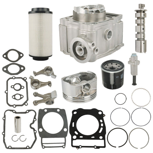 DURAFORCE For 1996-2013 Polaris Sportsman 500 Cylinder Piston Camshaft Engine Rebuild Kit