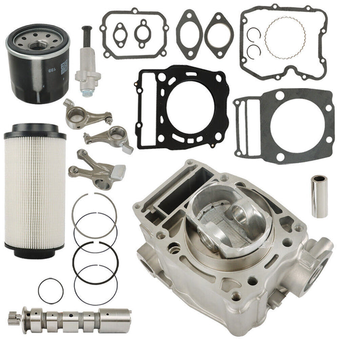 DURAFORCE For 1996-2013 Polaris Sportsman 500 Cylinder Piston Camshaft Engine Rebuild Kit