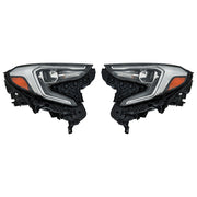 DURAFORCE Passenger&Driver HID Headlight Assembly For 2018-2021 GMC Terrain Clear