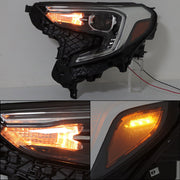 DURAFORCE Passenger&Driver HID Headlight Assembly For 2018-2021 GMC Terrain Clear