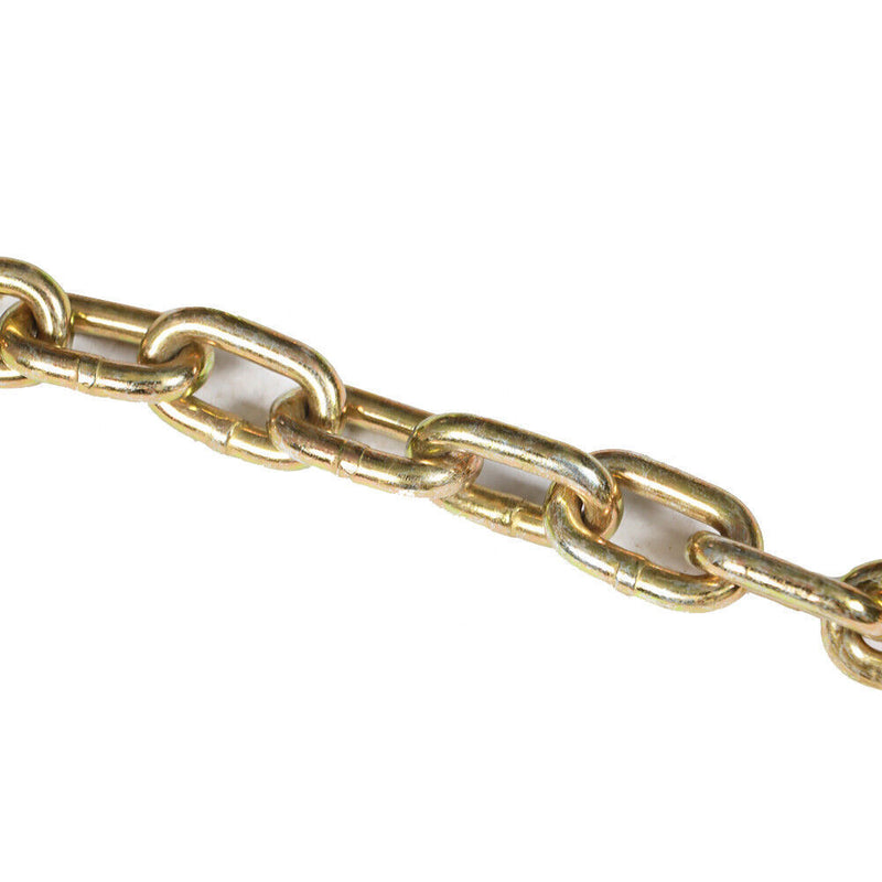 DURAFORCE V-Chain Bridle w/ 8" Medium J Hooks, T- Hook & J-Hook w/Grab Hooks 5/16''x3' G70