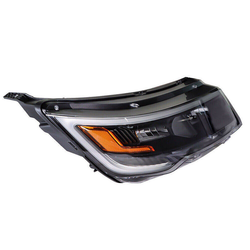 DURAFORCE Right Headlight For 16-18 Ford Explorer Sport Halogen W/LED DRL Halogen