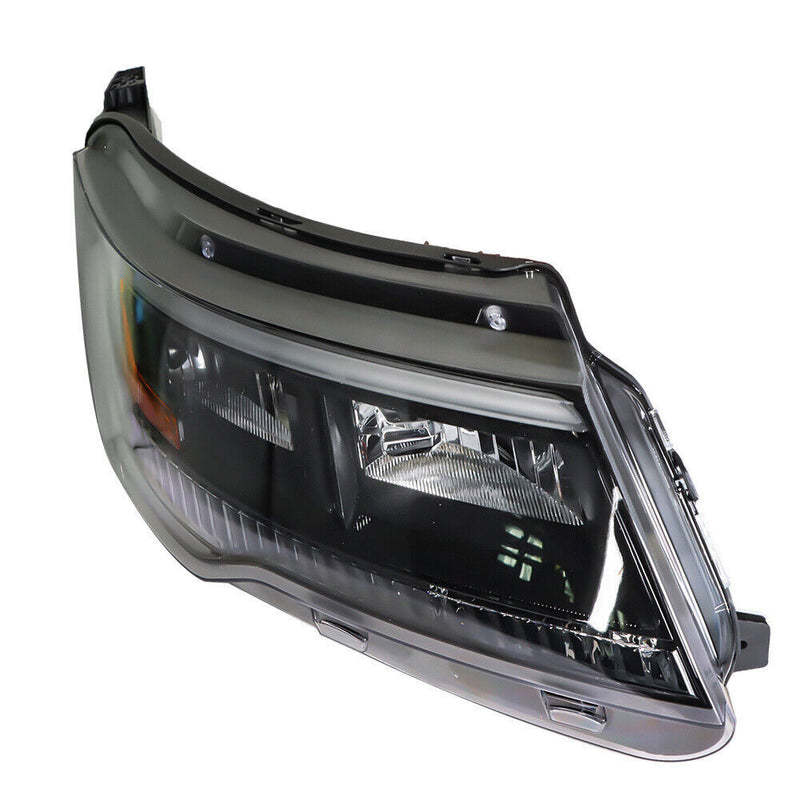 DURAFORCE Right Headlight For 16-18 Ford Explorer Sport Halogen W/LED DRL Halogen