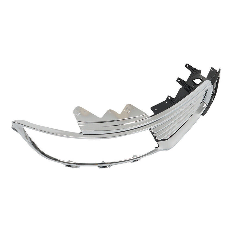 DURAFORCE Front Upper Grille Insert Chrome For 2016-2018 Lincoln MKX Right Side