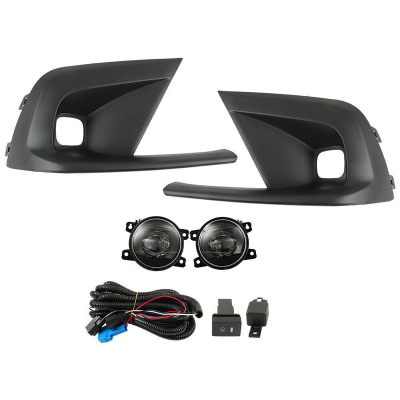 DURAFORCE Front LED Fog Lights Lamp For 2022-2023 Honda Civic w/ Switch Left&Right