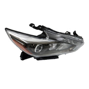 DURAFORCE Right Headlight For 2016 2017 2018 Nissan Altima LED Type Chrome Housing