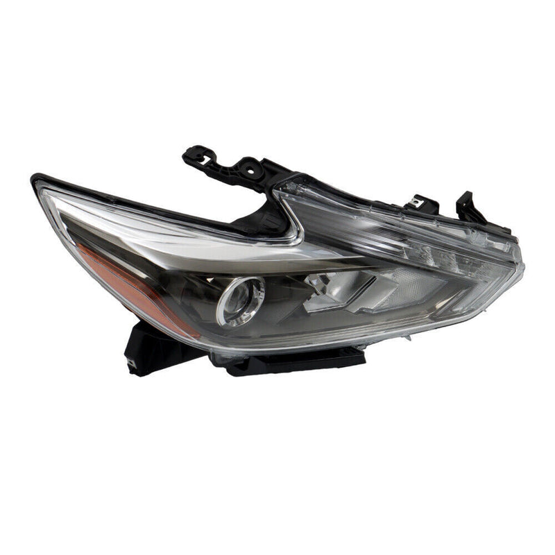 DURAFORCE Right Headlight For 2016 2017 2018 Nissan Altima LED Type Chrome Housing