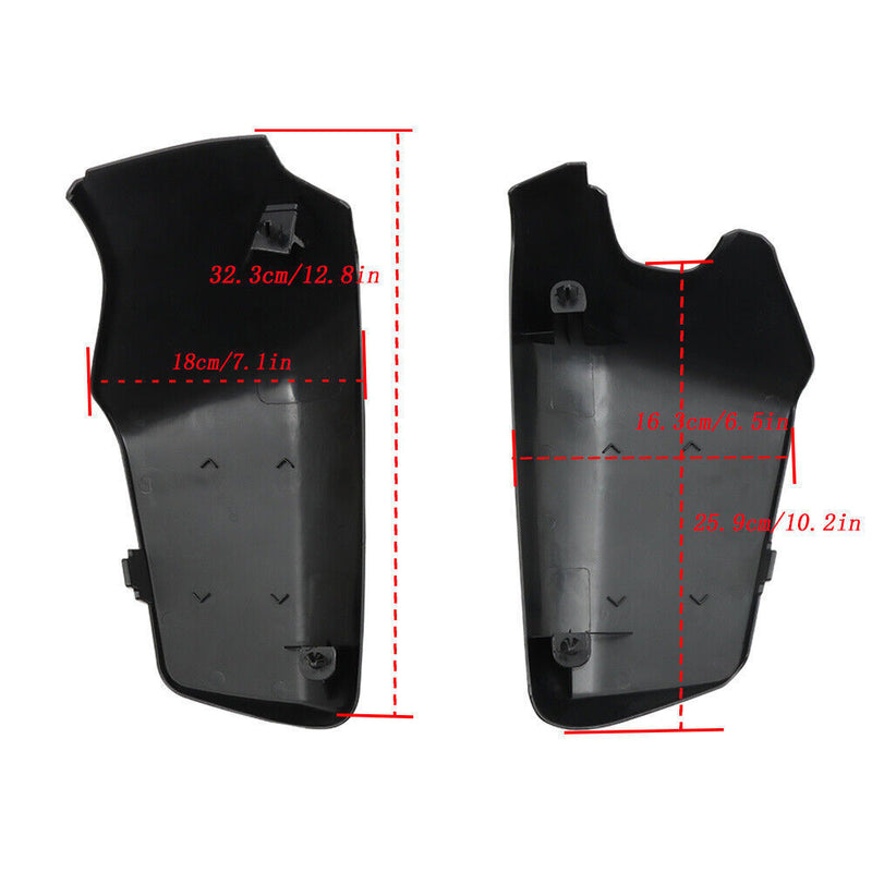 DURAFORCE Battery Side Fairing Covers For Honda 2004-2013 Shadow Aero 750 VT750C VT750C2