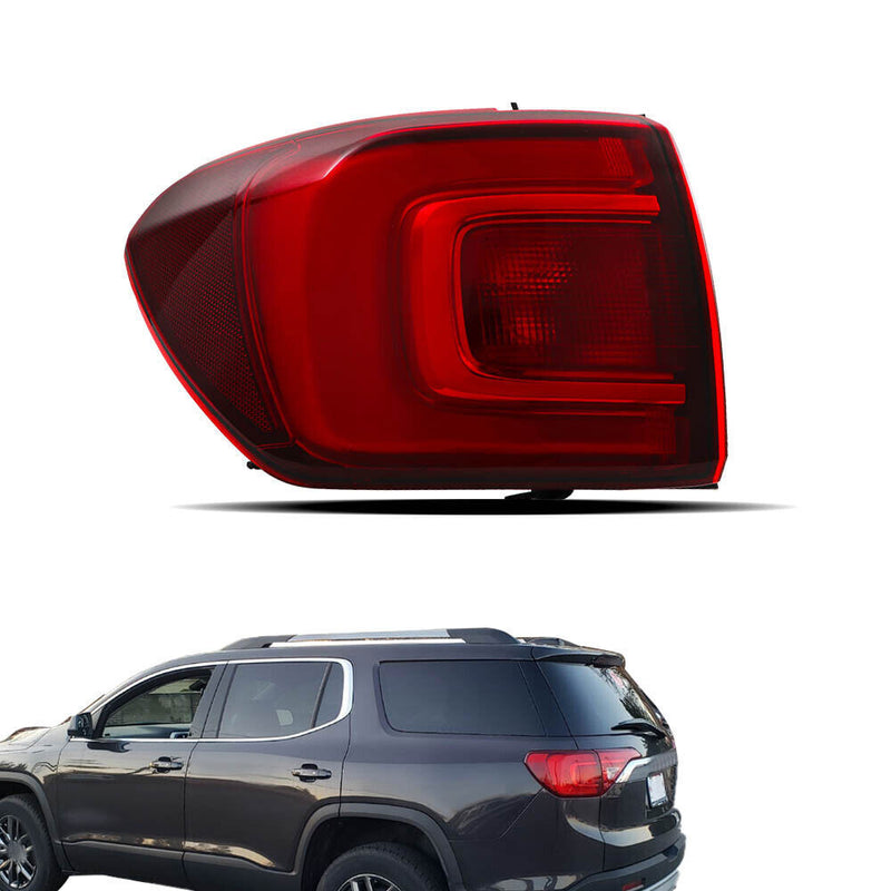 DURAFORCE Outer Left LH Tail Light Brake Lamp For 2017-2019 GMC Acadia w/o Terrain