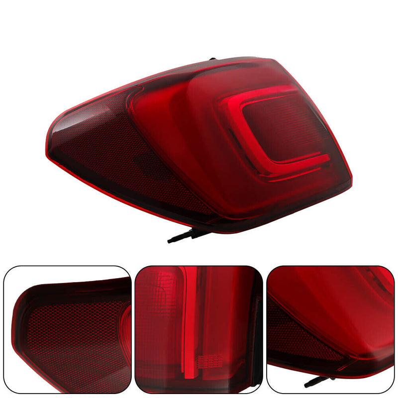 DURAFORCE Outer Left LH Tail Light Brake Lamp For 2017-2019 GMC Acadia w/o Terrain
