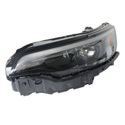 DURAFORCE Left Headlight For 2019-2022 Jeep Cherokee Black Housing LED W/Ballast