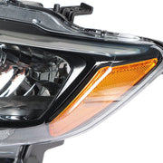 DURAFORCE Right+Left Headlight For 2014-2016 Nissan Rogue Halogen Chrome Housing