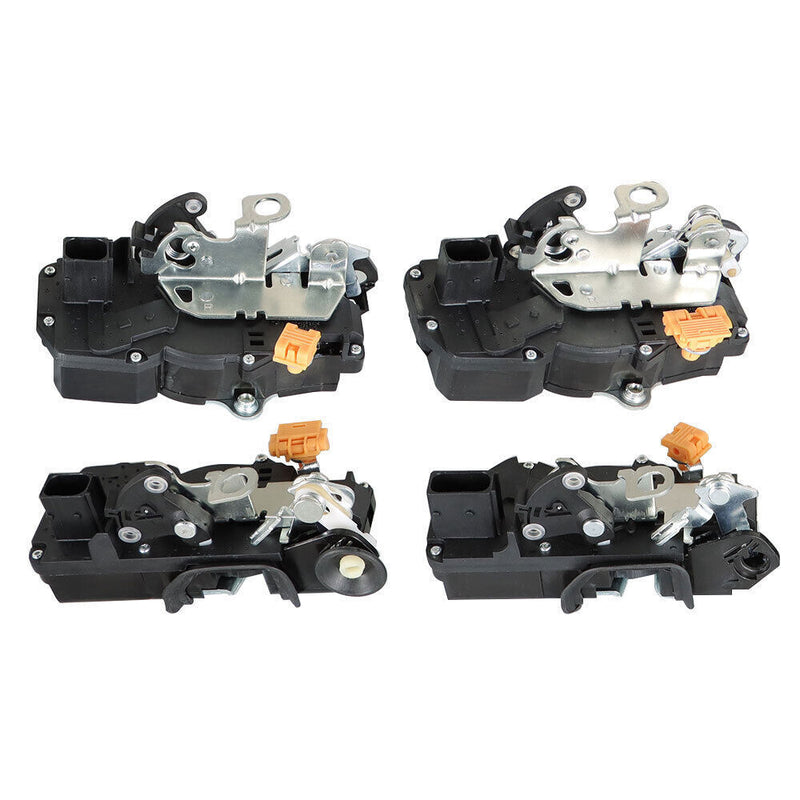 DURAFORCE Front + Rear Door Lock Actuators For GMC Chevrolet Cadillac 2007-09 4Pcs