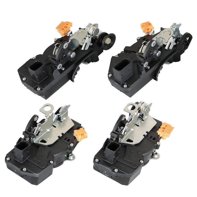 DURAFORCE Front + Rear Door Lock Actuators For GMC Chevrolet Cadillac 2007-09 4Pcs