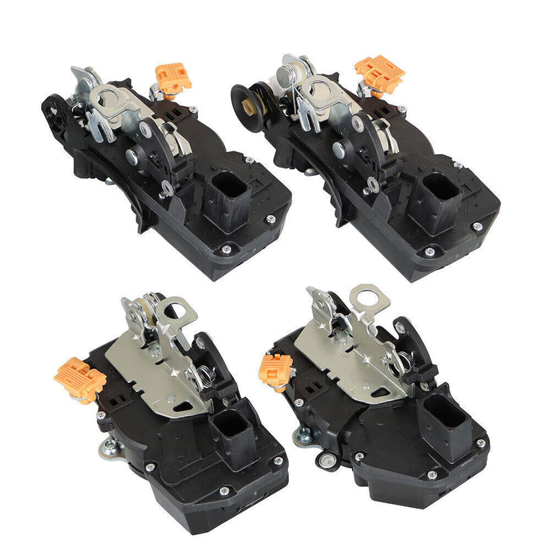 DURAFORCE Front + Rear Door Lock Actuators For GMC Chevrolet Cadillac 2007-09 4Pcs
