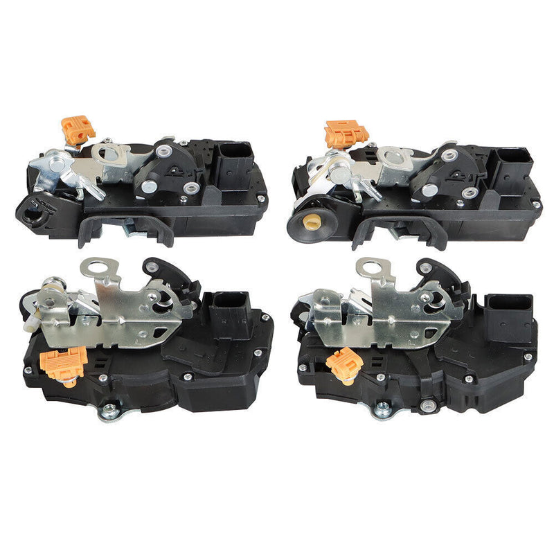 DURAFORCE Front + Rear Door Lock Actuators For GMC Chevrolet Cadillac 2007-09 4Pcs