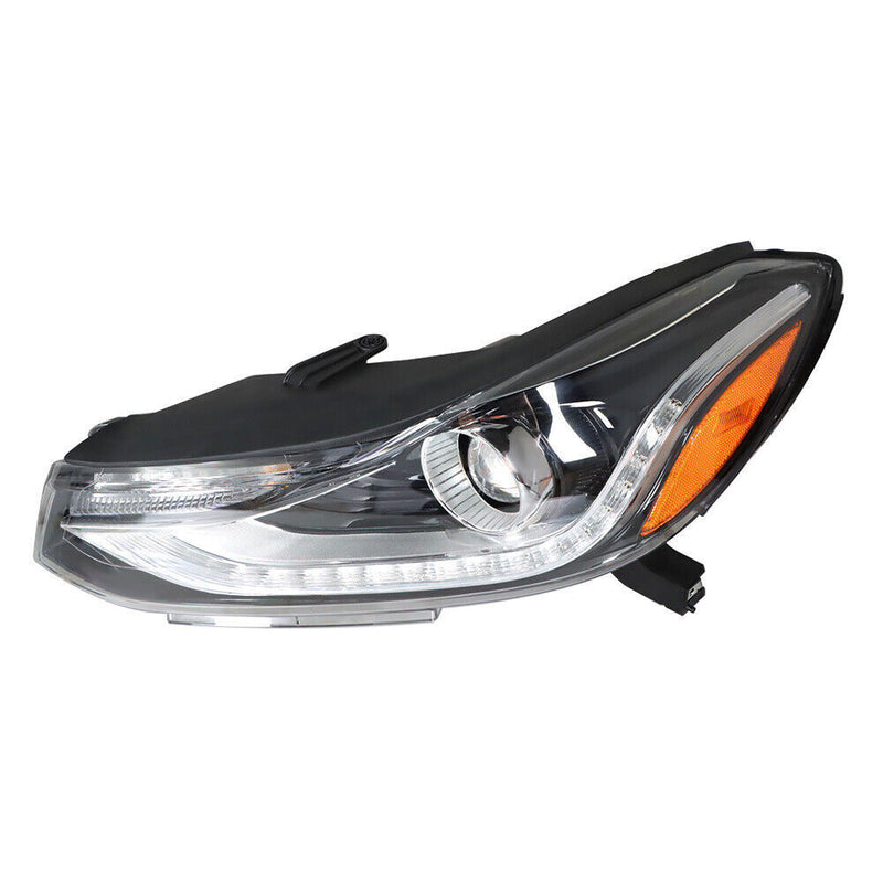DURAFORCE Left Headlight For 2017 2018 2019 Chevy Trax Projector Halogen w/LED DRL