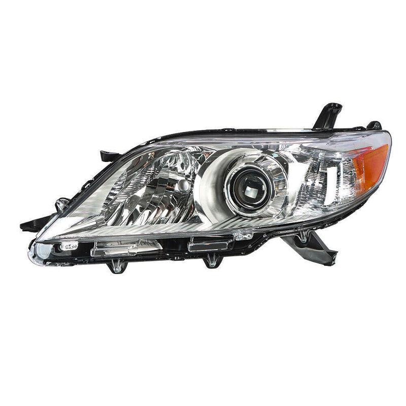 DURAFORCE Left For 2011-2020 Toyota Sienna Projector Headlight Headlamp Halogen