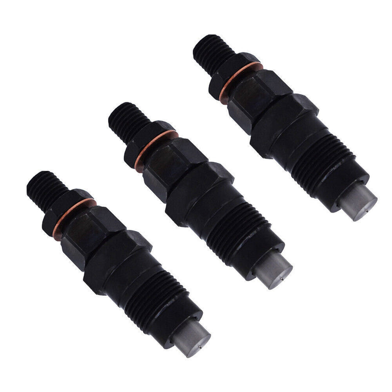DURAFORCE Fuel Injector For Kubota D905 V1305 V1505 D1105 D1005 16032-53902 3Pcs