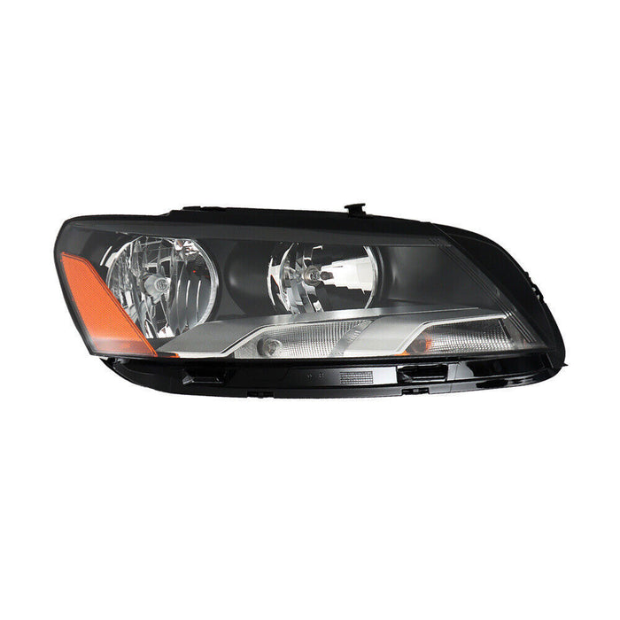 DURAFORCE Right Side Headlight Assembly For 2012-2015 Volkswagen Passat Halogen