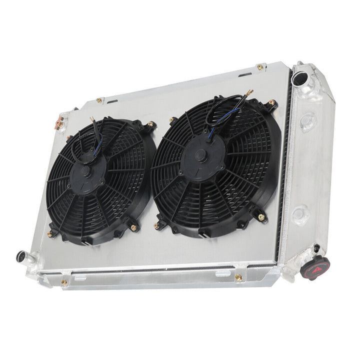 DURAFORCE 3 Row Radiator+Shroud Fan For 1979-1993 Ford Mustang GT LX SVT Foxbody
