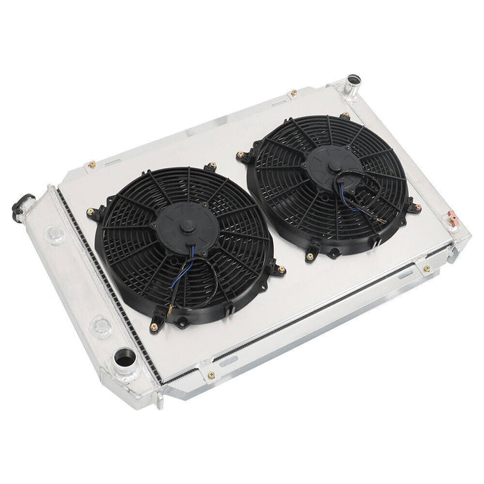 DURAFORCE 3 Row Radiator+Shroud Fan For 1979-1993 Ford Mustang GT LX SVT Foxbody