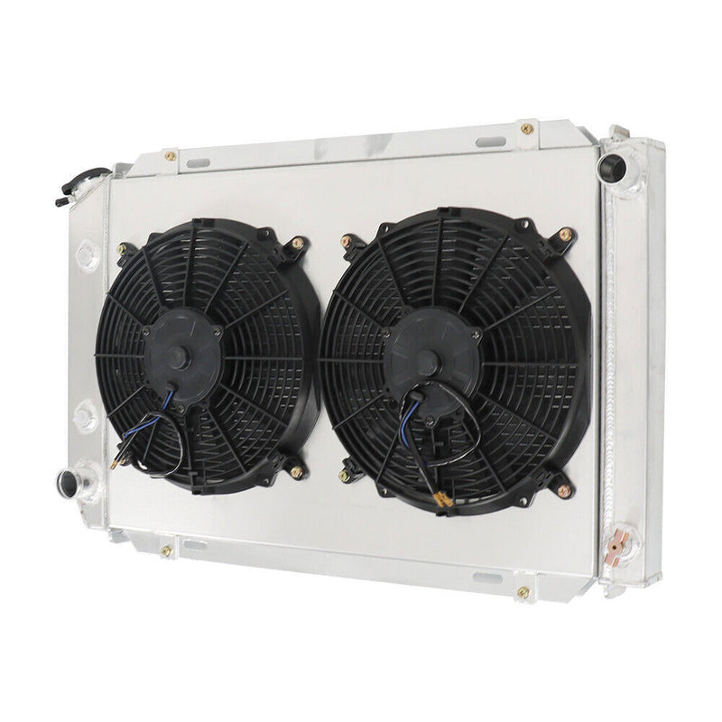 DURAFORCE 3 Row Radiator+Shroud Fan For 1979-1993 Ford Mustang GT LX SVT Foxbody