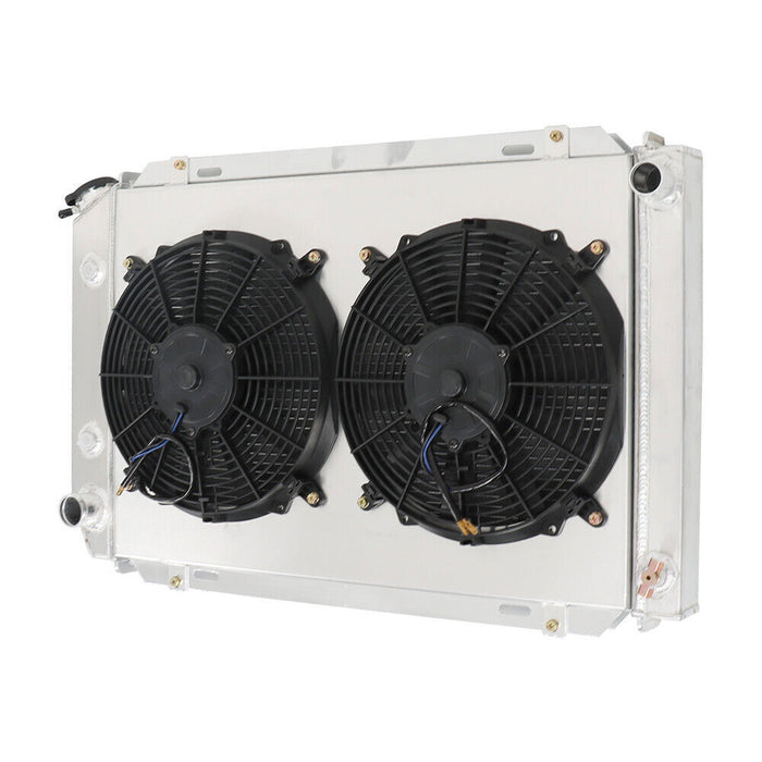 DURAFORCE 3 Row Radiator+Shroud Fan For 1979-1993 Ford Mustang GT LX SVT Foxbody