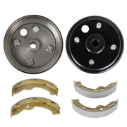 DURAFORCE FOR EZGO Rear Brake hub Drums Brake Shoe Kit Electric TXT 96+ Golf Carts 19186G1