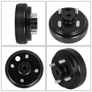 DURAFORCE FOR EZGO Rear Brake hub Drums Brake Shoe Kit Electric TXT 96+ Golf Carts 19186G1