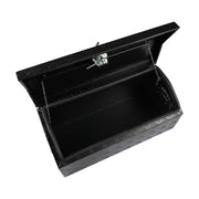DURAFORCE Black Heavy Duty Pickup Truck Tool Box Bed RV Trailer Storage w/ Key