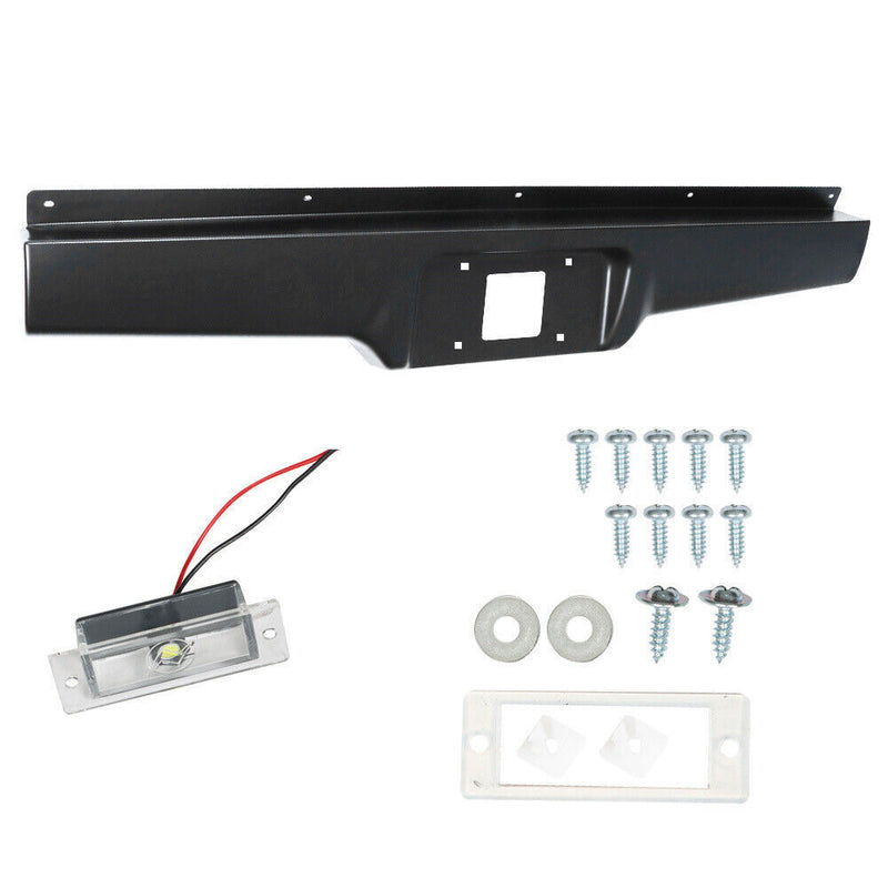 DURAFORCE Roll Pan For 1982-1993 Chevrolet S10 GMC S15 Sonoma Pickup Rear Bumper
