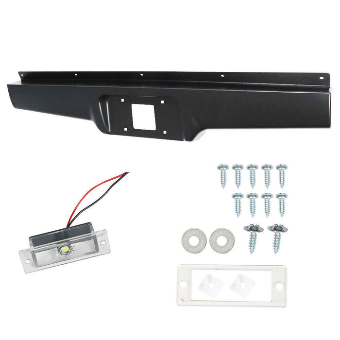 DURAFORCE Roll Pan For 1982-1993 Chevrolet S10 GMC S15 Sonoma Pickup Rear Bumper