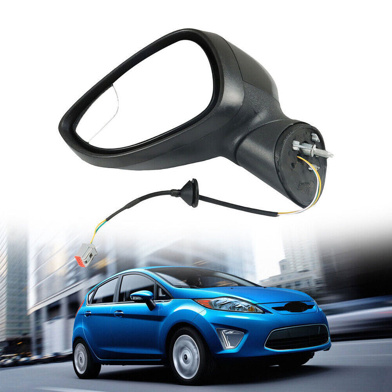 DURAFORCE Door Mirror W Power Spotter For 2011-2019 Ford Fiesta Left Side