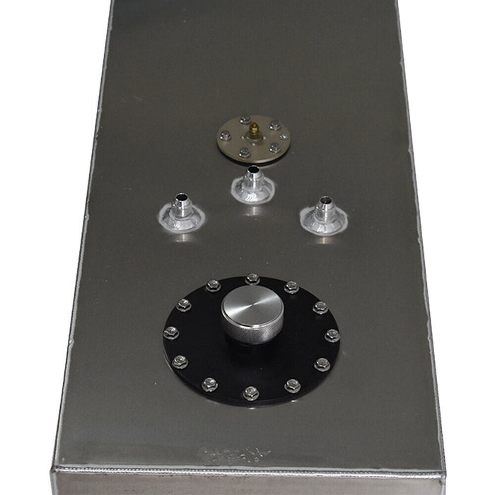 DURAFORCE 15 Gallon/57l Racing/Drift Fuel Cell Gas Tank+Cap+Level Sender Aluminum