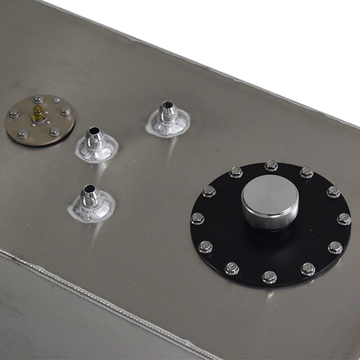 DURAFORCE 15 Gallon/57l Racing/Drift Fuel Cell Gas Tank+Cap+Level Sender Aluminum