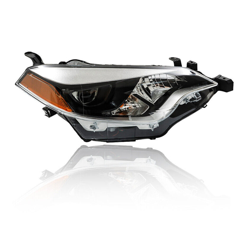 DURAFORCE Right Side Headlights Assembly For 2014-2016 Toyota Corolla LED Headlamp