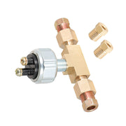 DURAFORCE Hydraulic Brake Light Switch In Line Universal ABS Metal Low Pressure