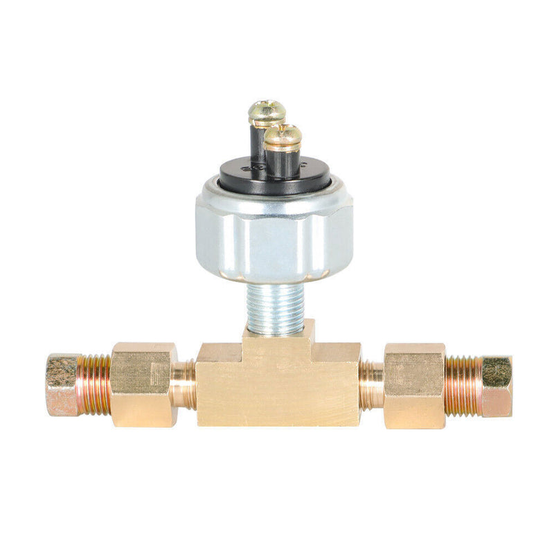DURAFORCE Hydraulic Brake Light Switch In Line Universal ABS Metal Low Pressure